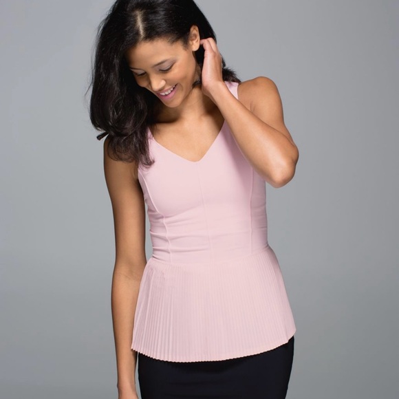 Lululemon city tank top barely pink - Picture 1 of 5